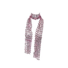 Ladies Sequins Scarf Comfort Long Skinny for Prom Nightclub Halloween