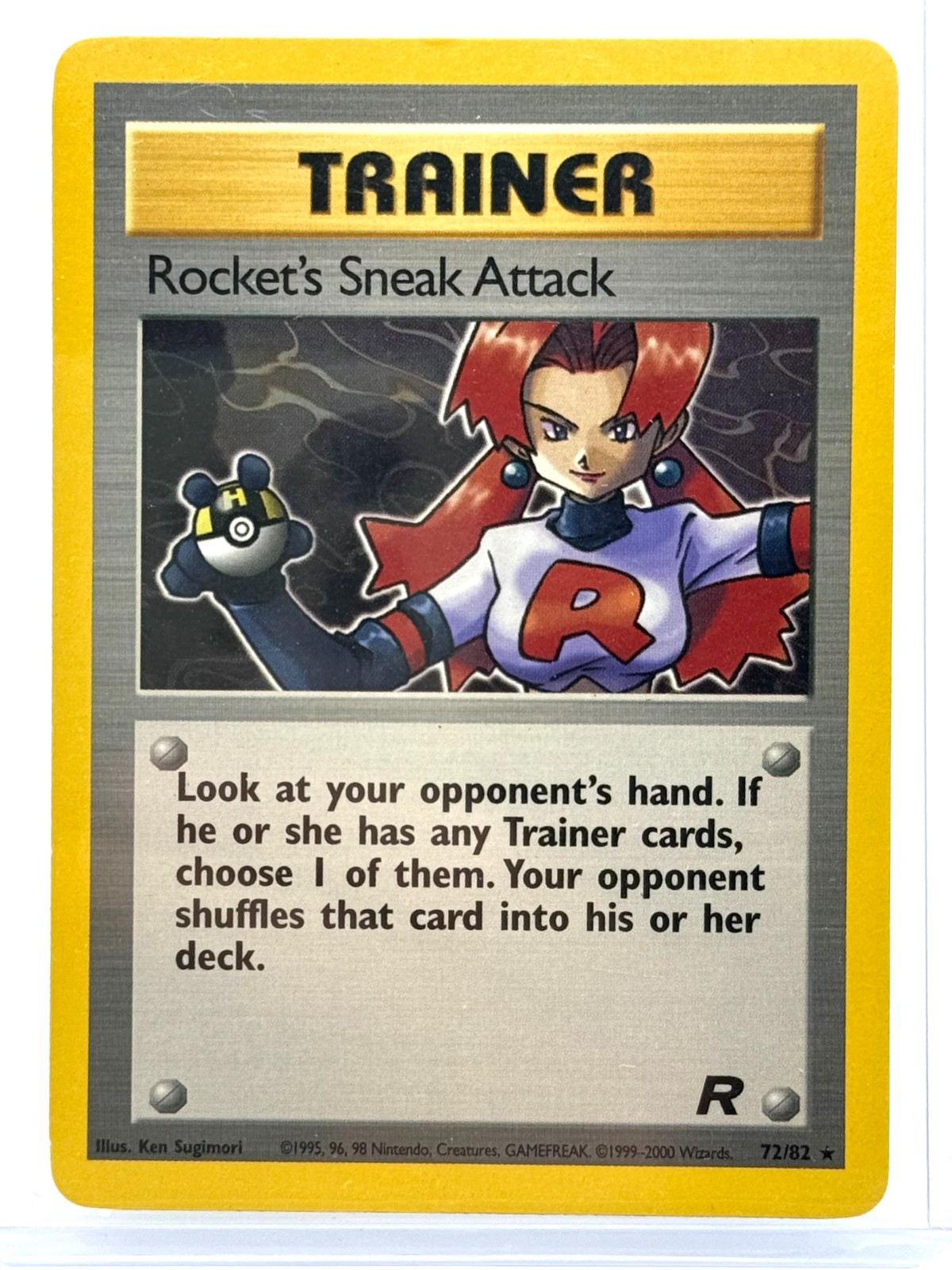 Pokemon Card - Rocket's Sneak Attack - 72/82 - Team Rocket | NON HOLO NM 🚀
