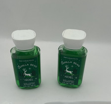Bath  Body Works Vanilla Bean Noel Shower Gel Aloe  Vitamin E 3 fl oz 2-Pack 