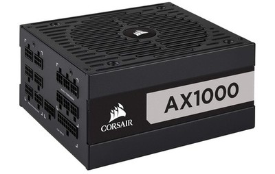 CORSAIR AX1000, 1000W 80+ Titanium Certified Fully Modular Power Supply-PSU Only