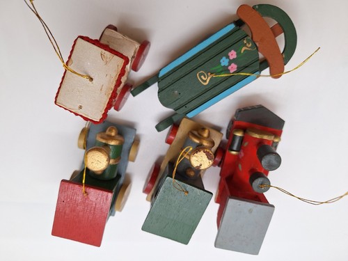 Lot of 16 Russ Berrie And Co Vintage Country CHRISTMAS Ornaments, Early 80's - Picture 5 of 16