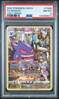 2022 POKEMON SWORD & SHIELD LOST ORIGIN #TG06 FULL ART/GENGAR PSA 8