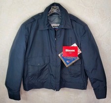 Vtg Blauer GTX 9620 Lightweight Bomber Jacket XL 48-50 Blue Gore-Tex USA Police