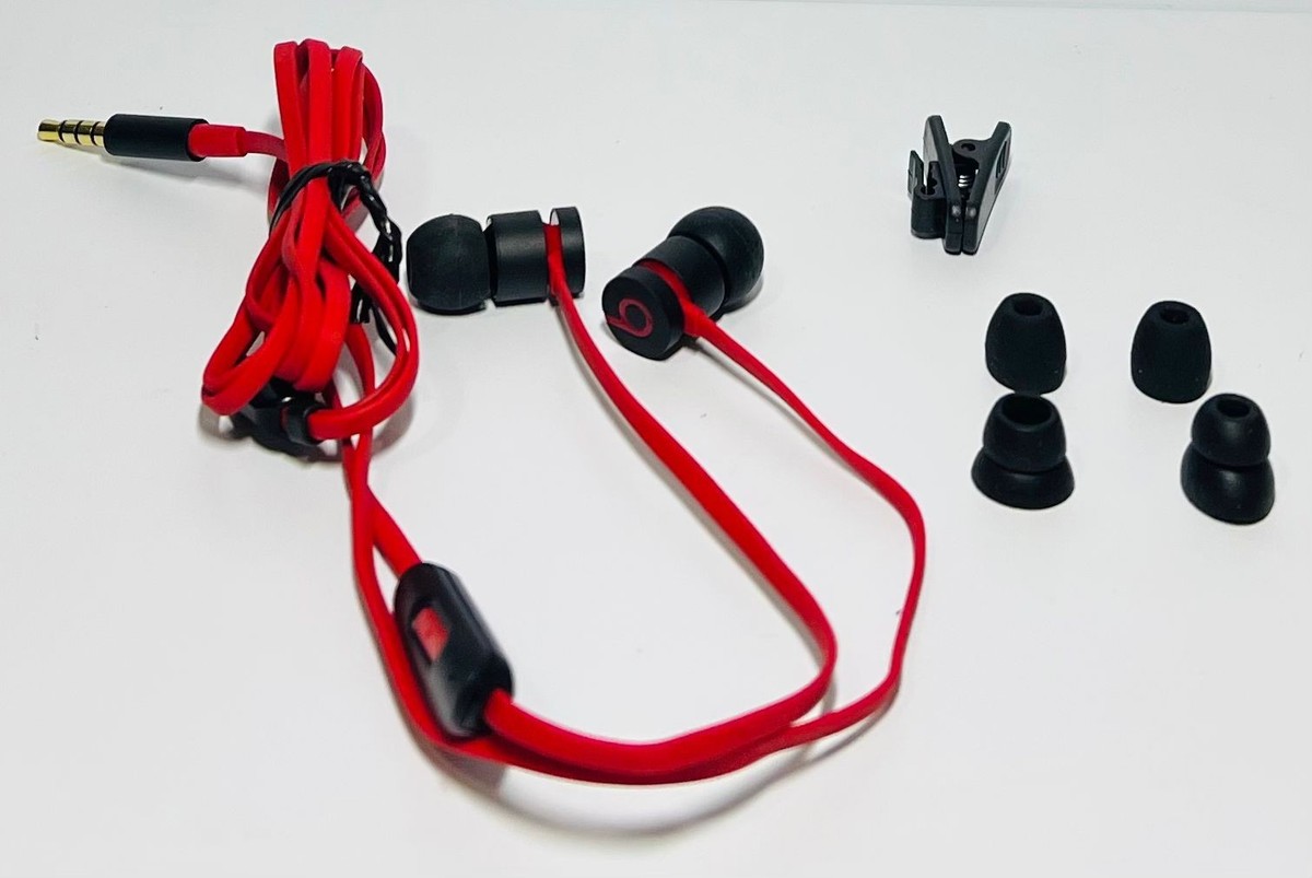 Beats by Dr. Dre urBeats Wired Earbud Headphones - Red/Black