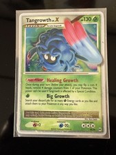 RAW! LP Pokémon TCG Tangrowth LV.X Arceus Holo Rare Card 99/99