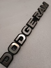 1981-1993 Dodge Ram Truck Van 150 250 350 Emblem Badge Rear Door Tailgate Oem