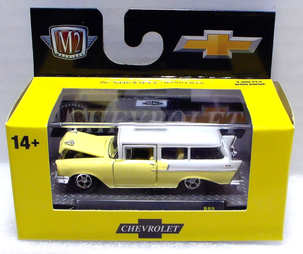 M2 Machines 1957 Chevrolet 150 Handyman Station Wagon 1:64 Diecast