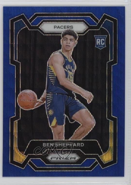 2023-24 Panini Prizm Blue Wave Prizm Ben Sheppard #172 1l2l