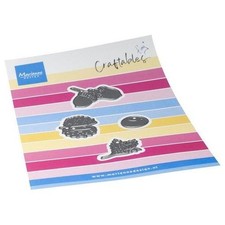 Marianne Design Craftables Cutting Dies - Tiny‘s Acorn & Chestnut CR1665
