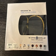 Wireworld - Chroma 8 - USB Audio Cable - .6m / 2ft - C2AB0.6M-8