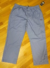 NWT Cherokee Workwear 40" Waist Scrubs Men's 2XL Cargo Ciew Blue 4000 NEW 