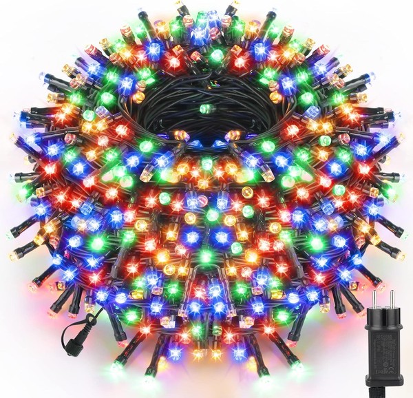 Lichterkette 300LED 30M Mehrfarbig 8 Modi Speicherfunktion FüR Innen AußEn-image