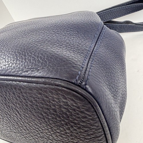 Vintage COACH #4926 Navy Sonoma Pocket Drawstring Bag - Picture 10 of 19
