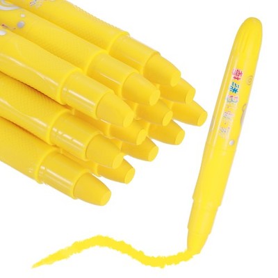 Für Twist Crayons: Gel Buntstifte Set (Gelb, 24 Stück)