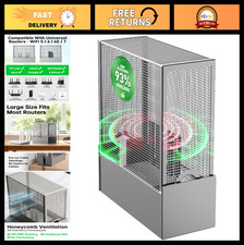 Large EMF Blocker Cover for WiFi Router - 93 EMF  5G Protection Faraday Cage