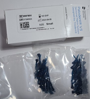 100 Dentsply Sirona Palodent V3 Wedges, SMALL, New, Made in USA