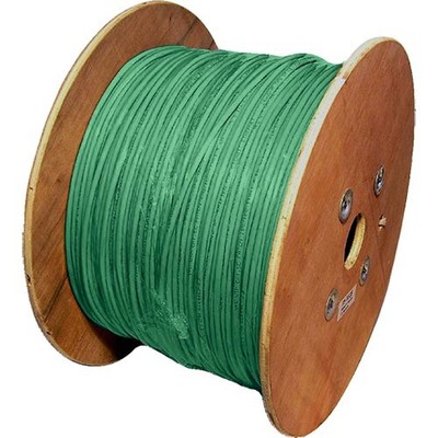 Kabelet Cat5e grün U/UTP PVC 24AWG Litze Patchkabel 500m Rolle