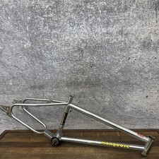 Vintage Mongoose BMX Chrome Racing Bike Frame Looptail Old School 80s 20"
