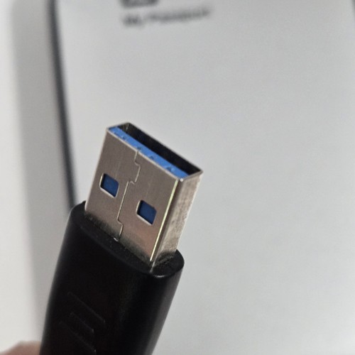 WD My Passport Portable Hard Drive 500gb USB 3.0 Silver with Usb Cab Le - Picture 2 of 8
