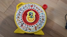 Vtg. Mattel See 'N Say Disney Mickey Mouse ABC's Learning Toy 1989 Works