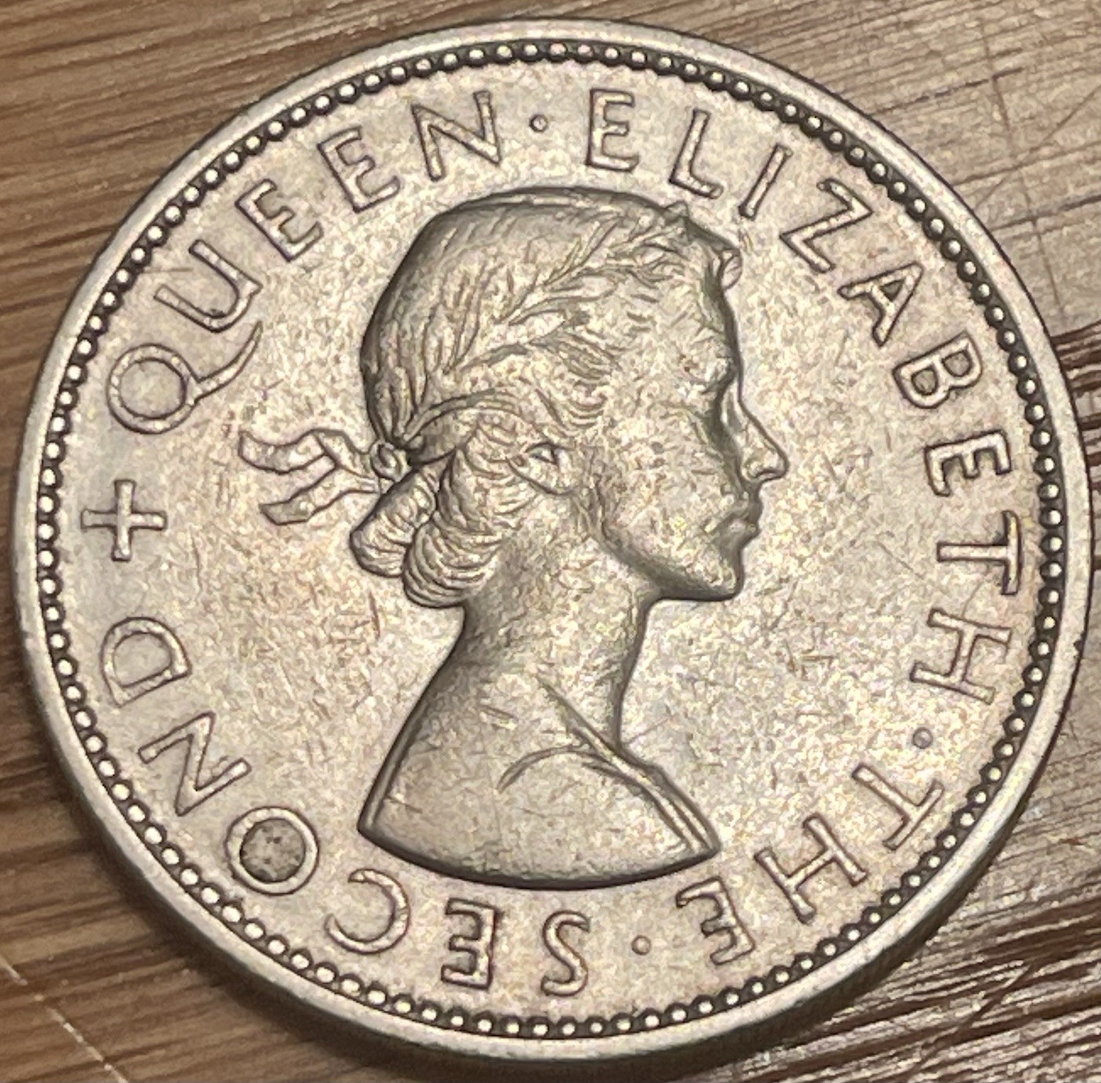 New Zealand 1 Florin Coin, 1965, High Grade, Kiwi Bird - Combined Shipping OK