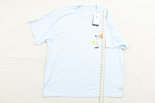 Nike The Nike Tee Loose Fit Light Blue Men's T-Shirt Size XXL Short Sleeve NEW - Picture 5 of 8