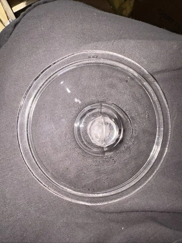 Pyrex Bowl Lid for 4 Inch Bowl. Clear Glass GUC Replacement Lid Only. Vintage