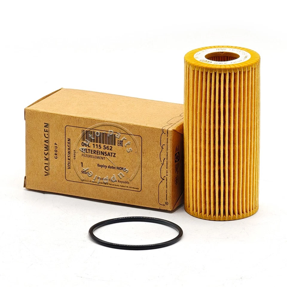 Kit de filtro de aceite Volkswagen 3 piezas 06L115562 para escarabajo EOS Scirocco Multivan Seat Foto 4 de 4