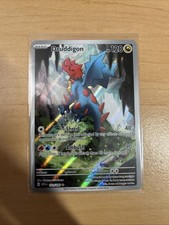 Druddigon 151/086 Illustration Rare White Flare (Box Shipping)