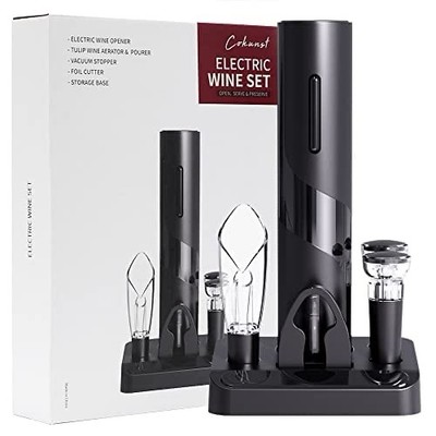 Rabbit 6 Piece Electric Wine Set New-Open Box