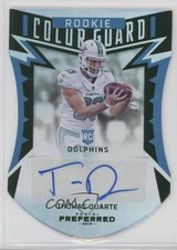 2016 Panini Preferred Rookie Color Guard Green 3/5 Thomas Duarte #281 Auto 2r7