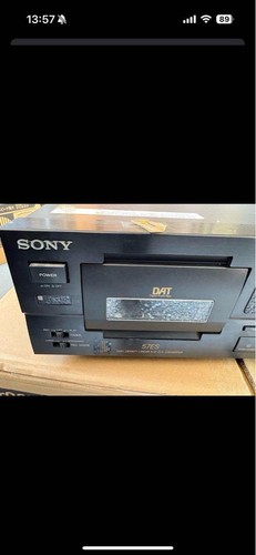 Sony DTC-57ES DAT Deck Digital Audio Tape Recorder Used - Picture 3 of 8