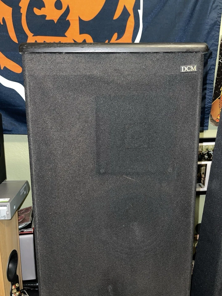 Juego de 2 Altavoces de Imágenes Estéreo DCM Time Frame TF400 De Colección Hechos en EE. UU., LOCALES Foto 2 de 4