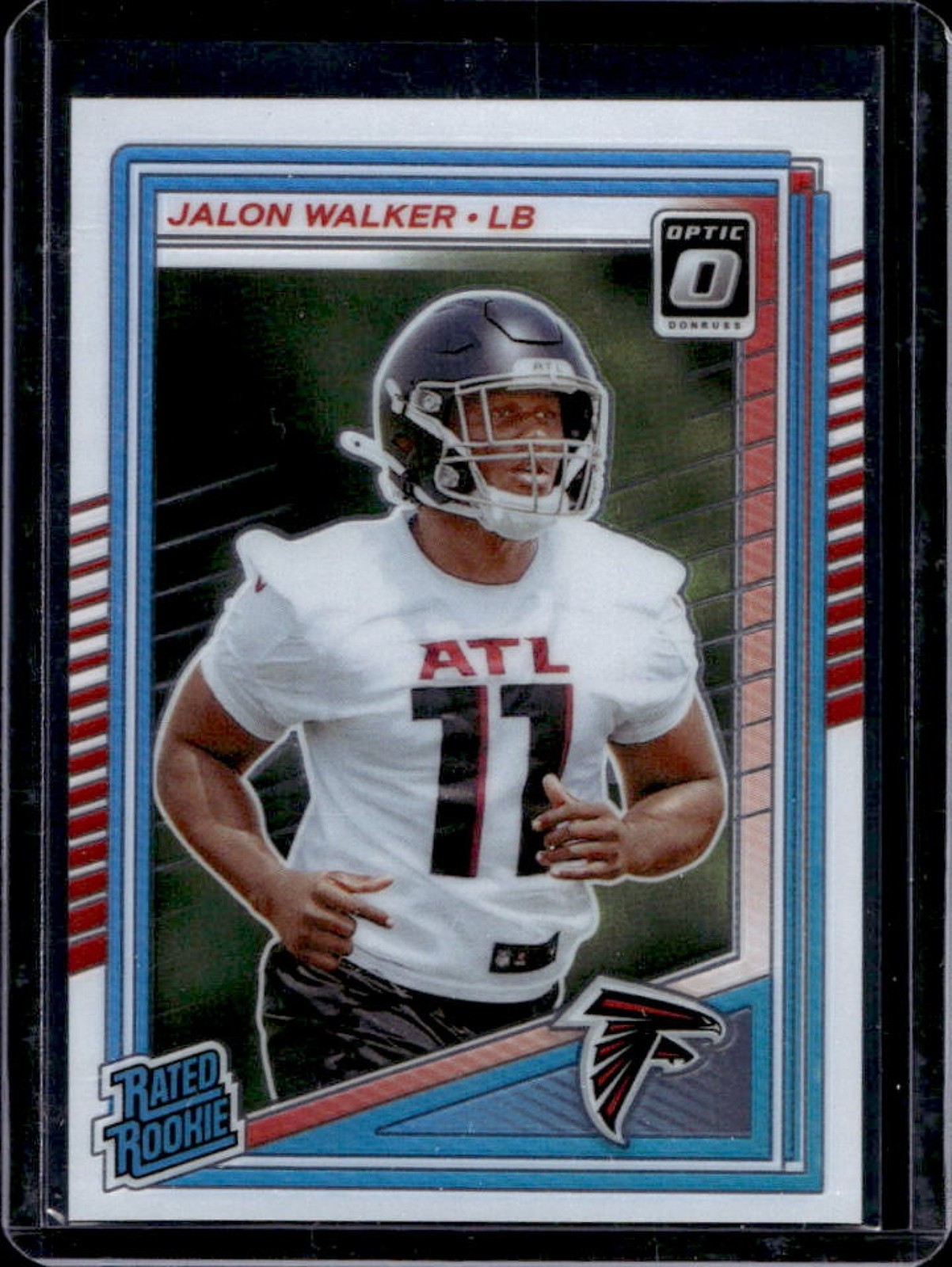 2025 Donruss Optic Jalon Walker Rated Rookie #290 Falcons