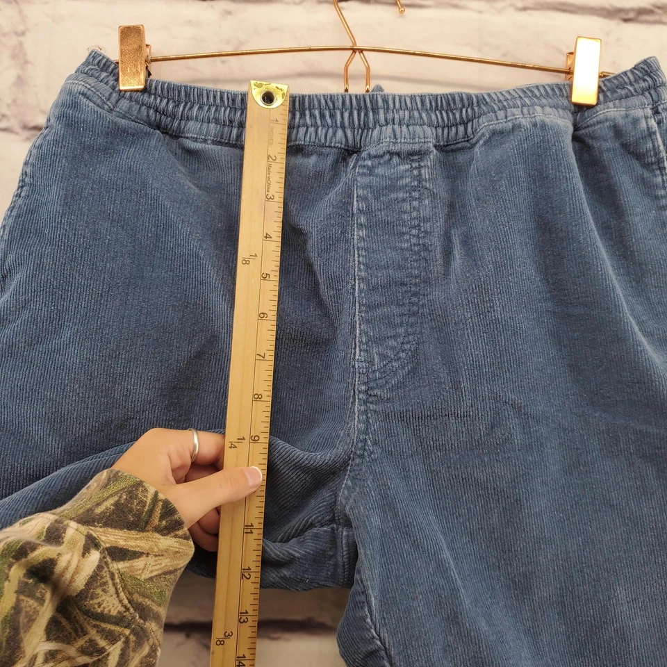 Volcom Shorts Mens Large Blue Frickin Elastic Short Corduroy Stretch A10113SQ - Image 2 of 4