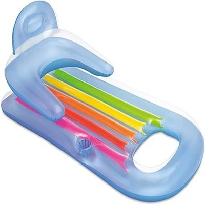 Intex Luftmatratze Sessel Bräunung 160x85 cm Hellblau
