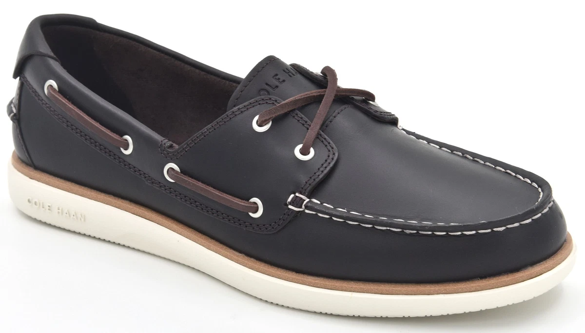 Cole Haan Boat Shoe Leather Upper Casual Shoes for Men for  display picture 1