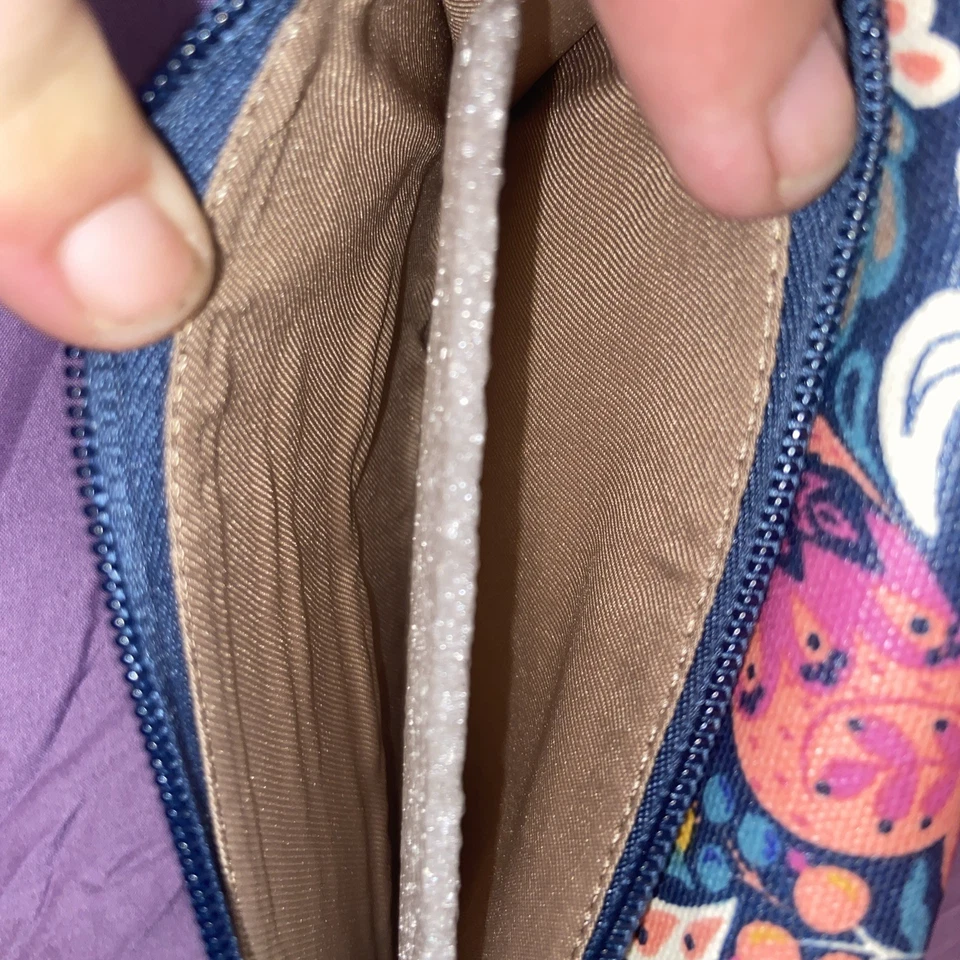 Cartera Bandolera Sakroots Otomi Bosque Zorro Pájaro Retazos Foto 4 de 4