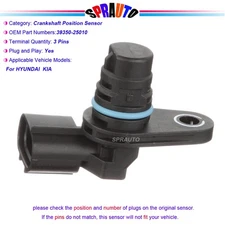 Camshaft Position Sensor For Hyundai Tucson Sonata Kia Forte Optima 39350-25010