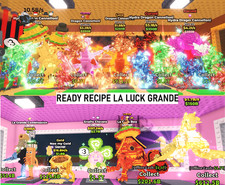 Steal A Brainrot  Secret Brainrot  Rare Secret - Ready Recipe La Lucky Grande