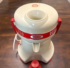 Turmix Rudo Centrifugal Juicer 1L 220V White/Red w/ Pusher Lid Strainer