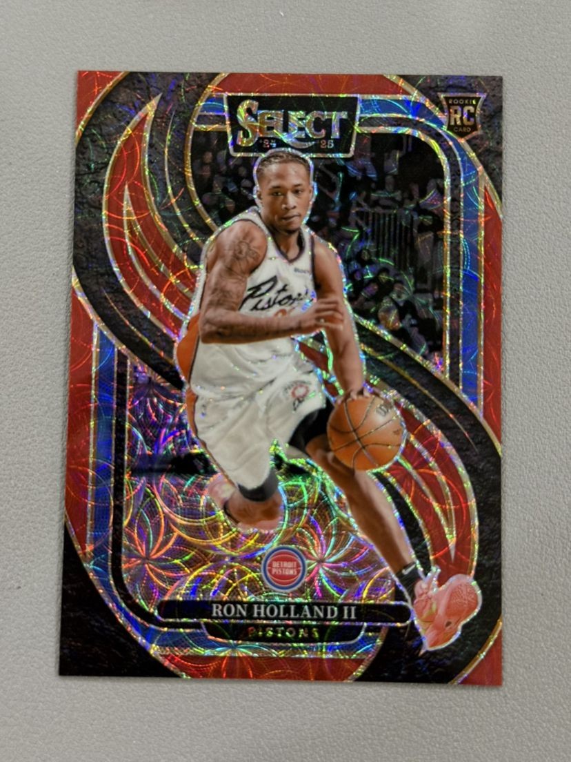 2024-25 Select Ron Holland II Premier Red Scope /249 #198 Rookie RC