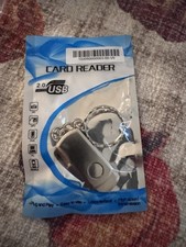 2.0 Hi Speed USB Card Reader Plug  Play for Camera, Mobile, PC, MP3 w/Key Chain