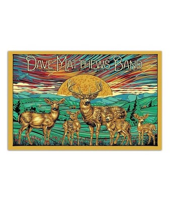 Dave Matthews Band Alpine Valley WI 2024 Poster