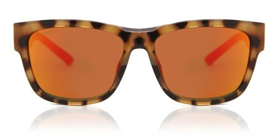 SMITH OPTICS EMBER SUNGLASSES HAVANA FRAME, RED GRADIENT LENSES 58-15-140