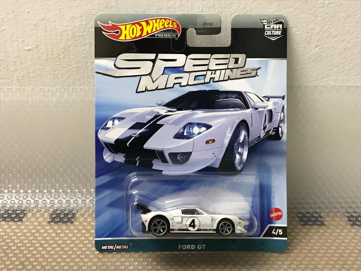 Hot Wheels Premium - Speed Machines 4/5 - Ford GT – Variant