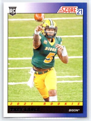 Trey Lance 2021 Score Rookie 1991 Throwback #TB3