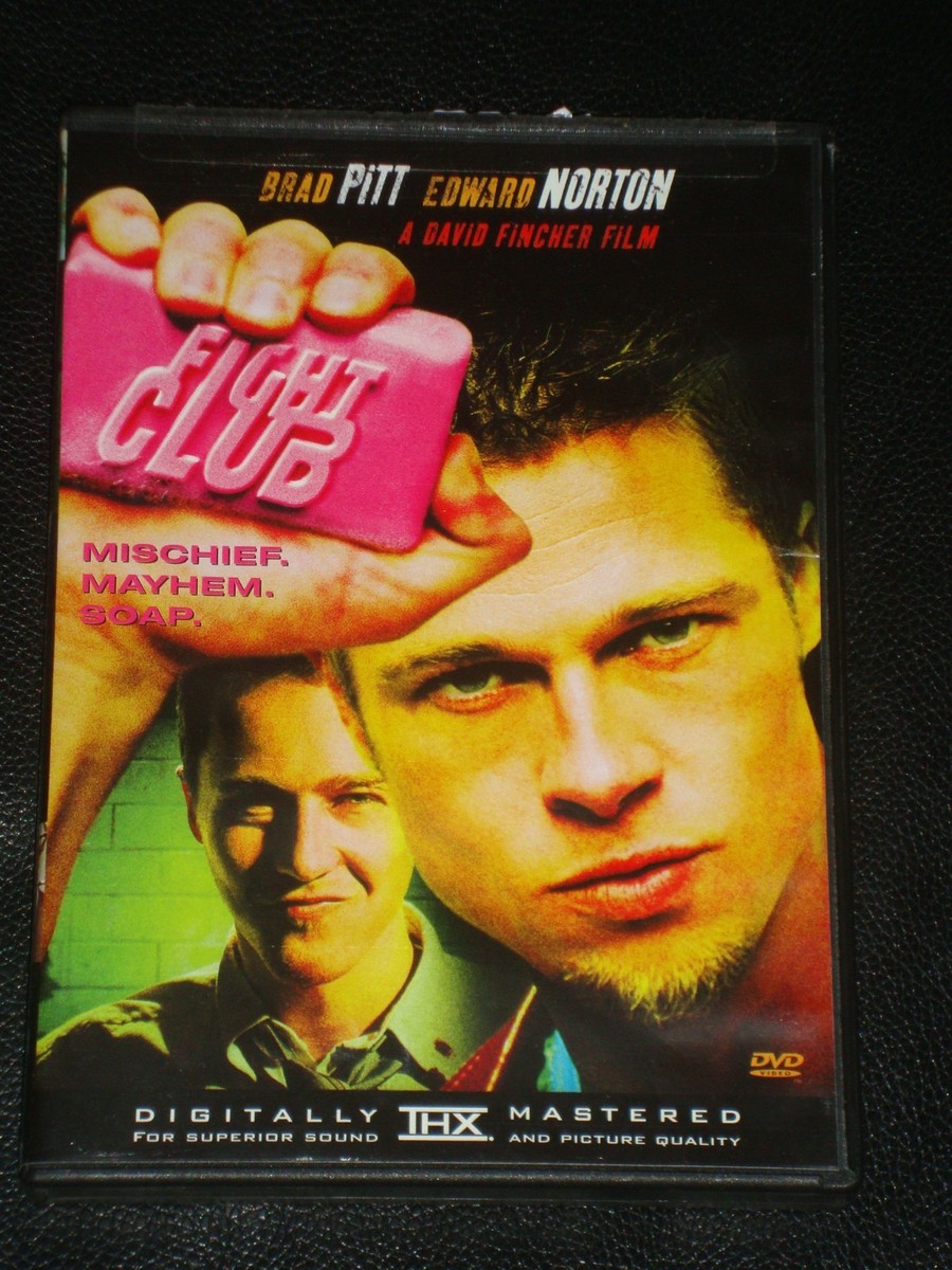 DvD movie FIGHT CLUB, Edward Norton, Brad Pitt, Jared Leto, Helena