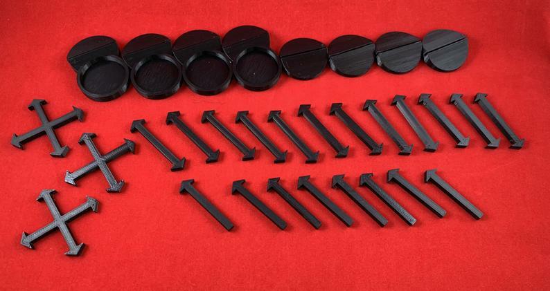 Investigator Bases and Pathways compatible with Arkham Horror LCG™ - 3D Printed