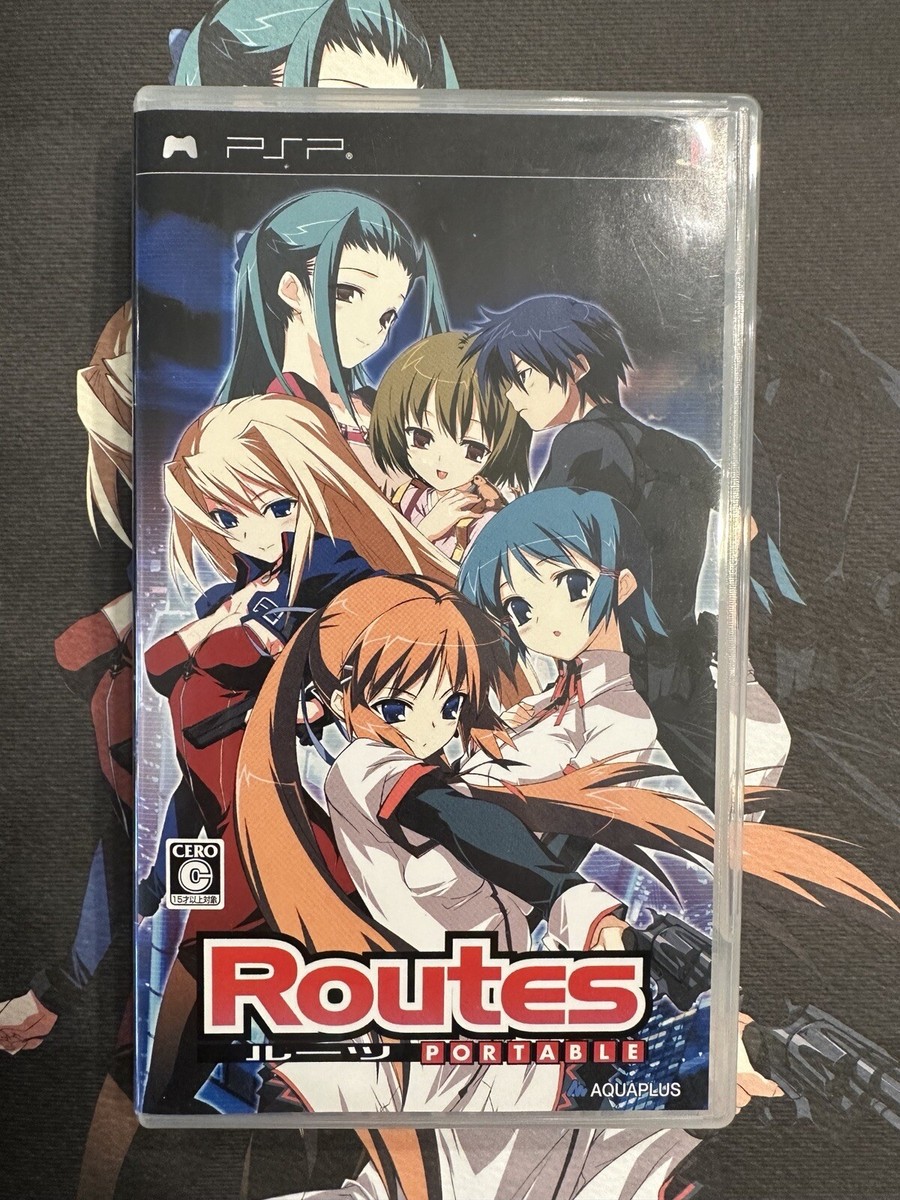 ROUTES PE PS2/PSP Video Game 🎮 Special Edition Japanese CIB VERY
